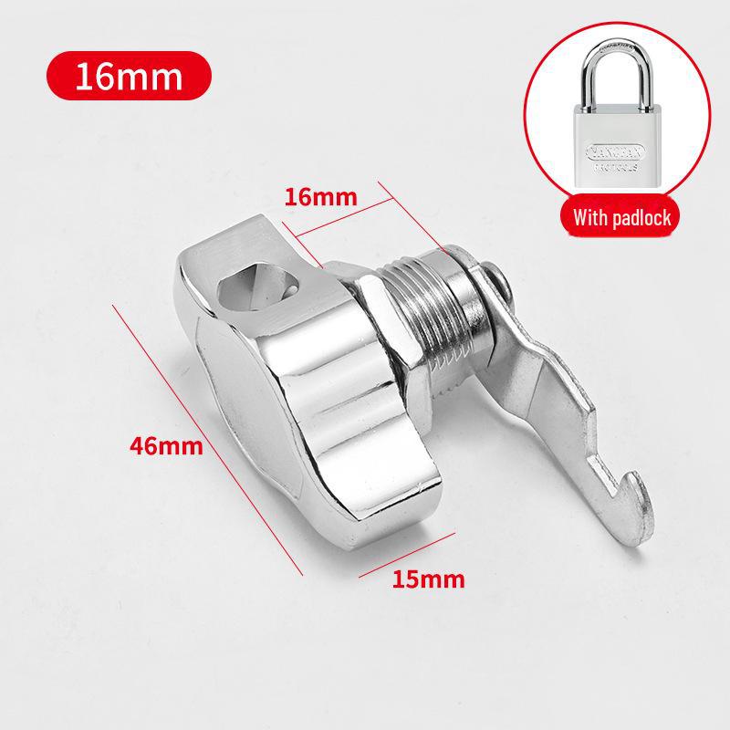 Schlüsselloses Nockenschloss für Kleiderschränke, Studentenschränke und Briefkästen