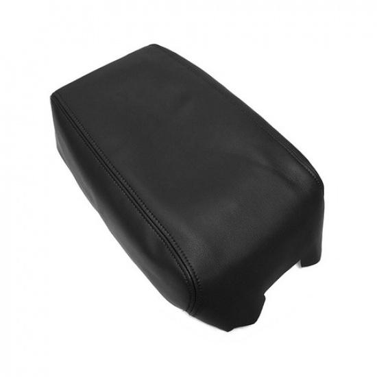Fits 2009-2014 Nissan Maxima Center Console Lid Leather Armrest Cover Black