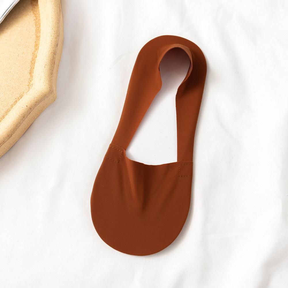 Ice Boat Socks Women'S Summer Thin Non-Slip Can'T Take Off The Heel Cotton-Soled Sweat-Absorbing High Heel Socks Pumps Single Shoes Invisible Socks