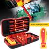 Premium Insulated Screwdrivers Set Insulated Professional Electricians Slotted Crossed Screwdriver Set For Repairing