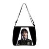 Wednesday Addams Famlily Shoulder Handbag Gothic Style Light Easy To Carry