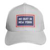 No Quit In New York Shirt Cap Sticker and Pin Best New Cool Shirt Cap Sticker and Pin Design  No Quit In Ne Baseball Cap