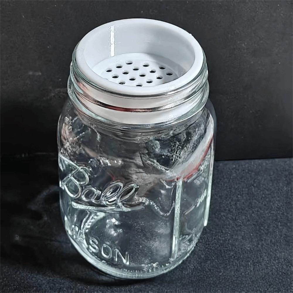 2/4pcs Plastic Jar Sprouting Lids Drain Hole Deep Tray Microgreens Sprouting Kit