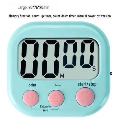 Multi-function Digital Kitchen Timer with Alarm and Stopwatch