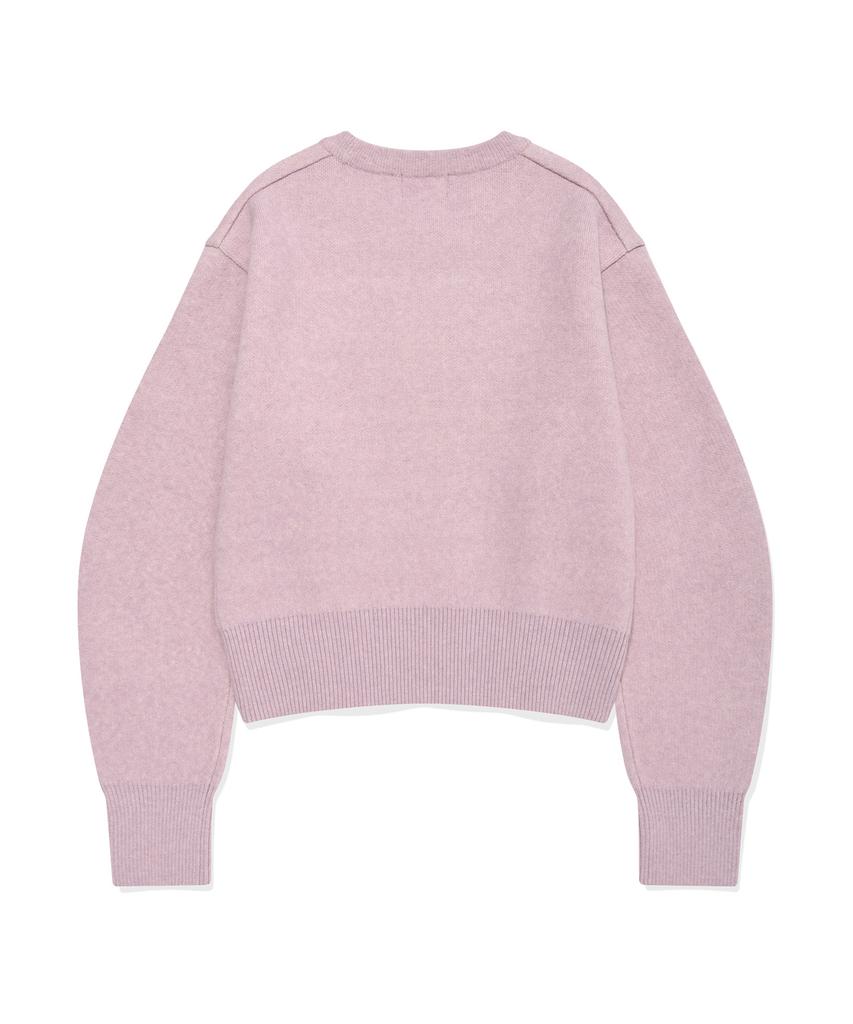 COVERNAT WOMAN Cooper Logo Knit Light Pink