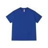 Gram heavy solid color crew neck T-shirt loose men's and women's same group clothes short-sleeved fashion versatile cultural shirt