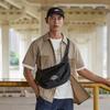 New Dickies Polyester Shoulder Bag, Crossbody Bag Regular Unisex Black/Light Khaki DK-C055