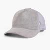 Unisex Suede 5-Panel Structured Baseball Cap With Mesh Back Breathable Sun Hat Outdoor Sports Casual Wear
