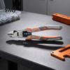 Comfort Grip Heavy Duty Pliers 9" Needle Nose Plier, 8-inch Multi-Function Diagonal Pliers, Cr-V Multi Purpose Clamping Bending Steel Wire Stripper