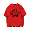 Summer Gym T-Shirts Cotton Oversized Women's T Shirt Graphic Print Sporty Fashion Trends Men Tee High Quality Men's Clothes