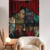 K-kpop Stray Kids Printed Large Wall Tapestry Cheap Hippie Wall Hanging Bohemian Wall Tapestries Mandala Home Decor