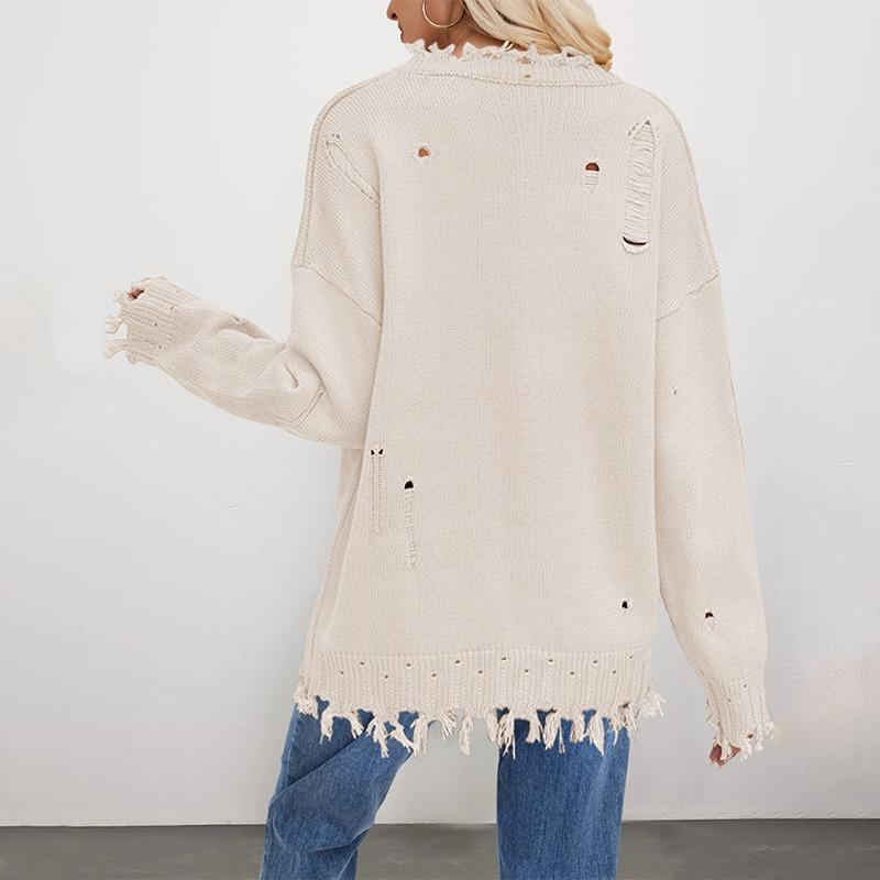 Herbst und Winter neu Temu heißer Verkauf Rundhals Unabhängigkeitstag Feiertag heißer Verkauf Mode Pullover Damen