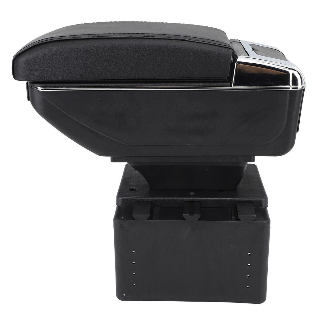 Przedni Środkowy Podłokietnik Konsoli Rozsuwany Podłokietnik Organizer Etui do Przechowywania Uniwersalny Pasuje do Większości