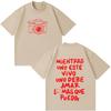 Rapper Bad Bunny T Shirts Debi Tirar Mas Fotos DTMF World Tour Concert Tees Fashion Hip Hop Oversized Top TShirt