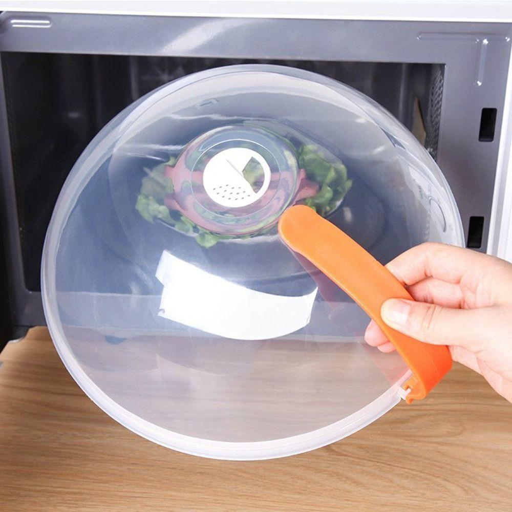 Dish Round For Microwave Food Preservation Fresh-keeping Lid Dish Cover Oil Proof Cover Heating Lid