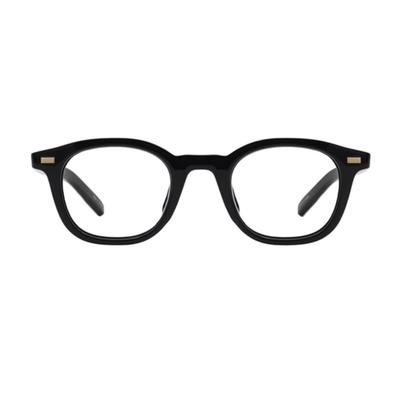 Oart Sunset BLACK Square Blue Light Blocking Horn-Rimmed Glasses