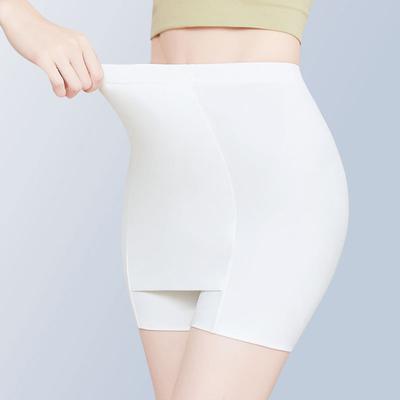 Kadın Güvenlik Pantolon Yüksek Esneklik Düz Renk Dikişsiz Anti-maruz kalma Yüksek Bel Karın Kontrolü Hızlı Kuru Mini Etek İç Şort Yoga Şort