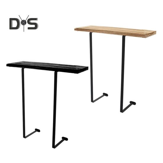 Wall Mounted Towel Holder with Wood Shelf Strong Load-bearing Easy To Install Multi-functional Bathroom Towel Rack Storage Holder