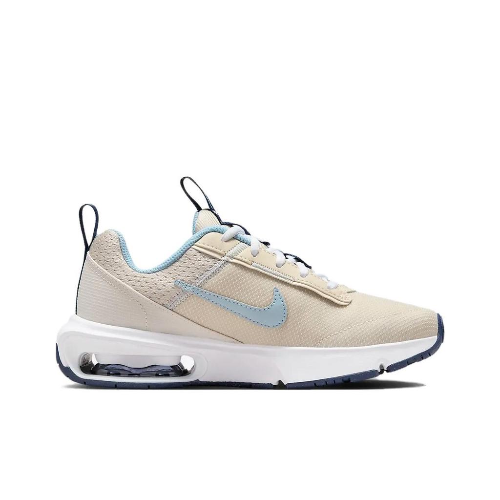 Nike Air Max Intrlk Comfortable Versatile Fabric Synthetic Leather Low Top Kids Casual Shoes Kids sneaker Yellow White DH9393-104