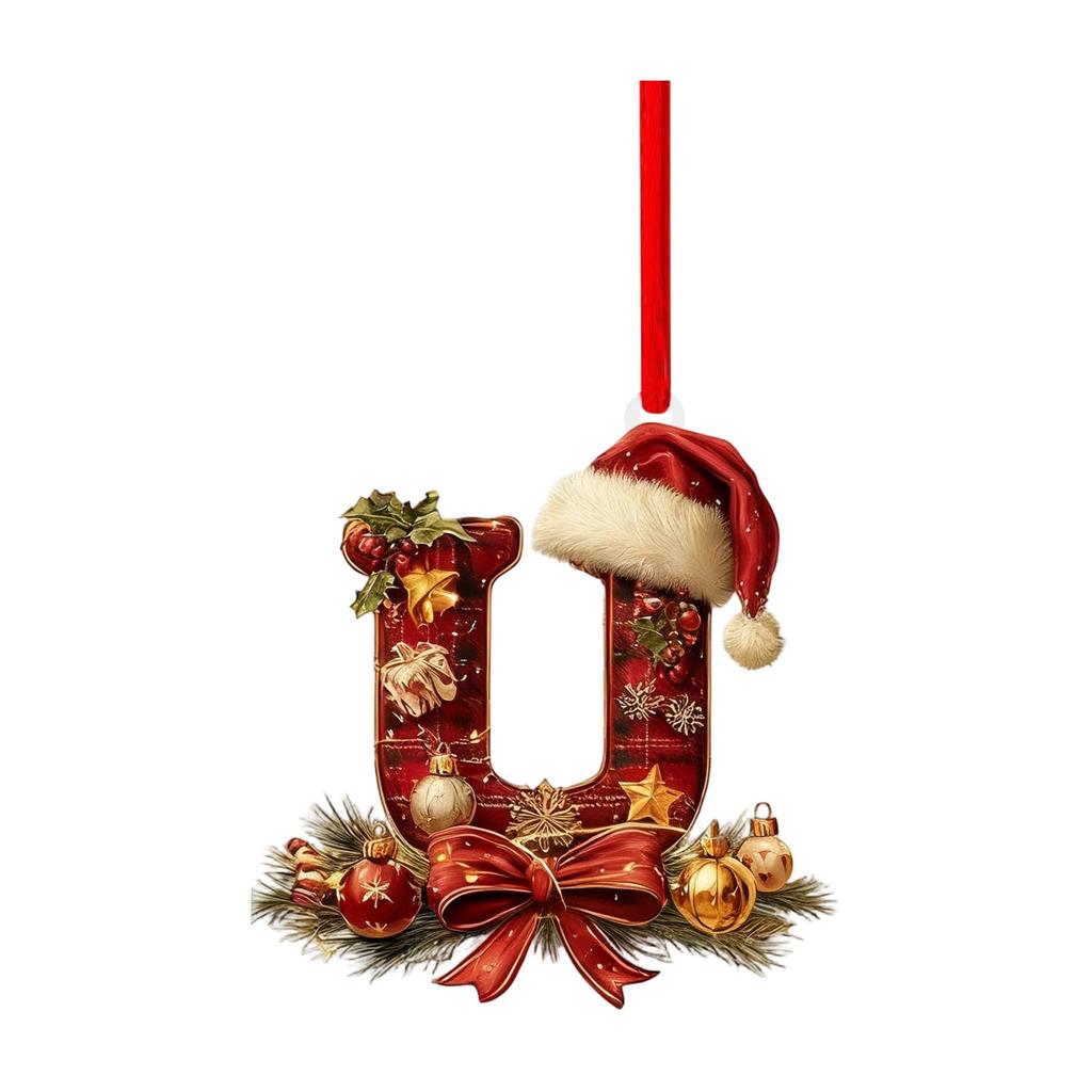26 Letter,Christmas,Ornaments,Acrylic,1