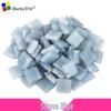 260 Stück 1 cm Transparente Eisjade Mosaik Glasperlen für DIY Kerzenhalter Basteln