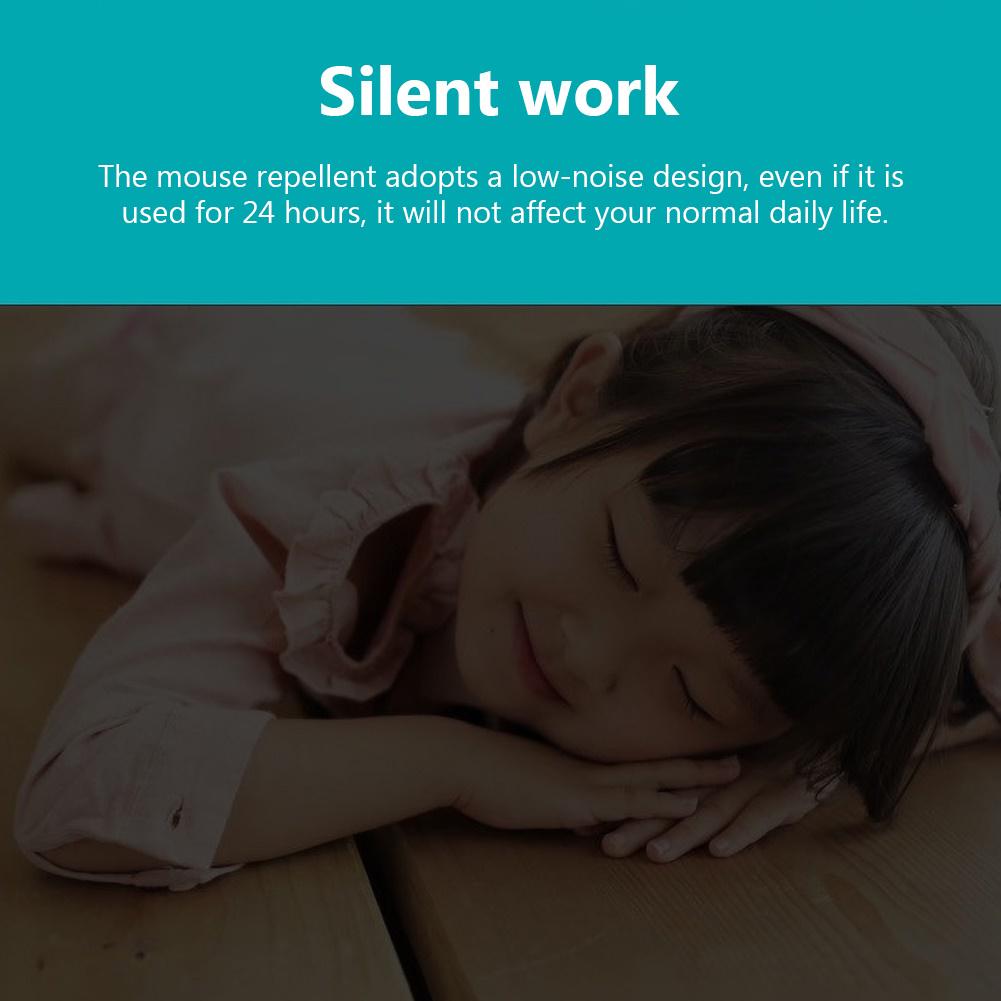 Home Plug-in Electronic Ultrasonic Pest Repellent Reject Mouse Mice Rat Repeller