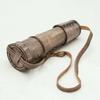 Set of 2 Brass Spyglass Telescope with Leather Cover Strap Nautical Pirate Décor Steampunk Gift Working Monocular Gift 40.64 Cm