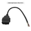 30cm / 11.8Inch OBD2 Adapter Open Plug Wire OBD2 Pigtail  Equipment Modification Technicians
