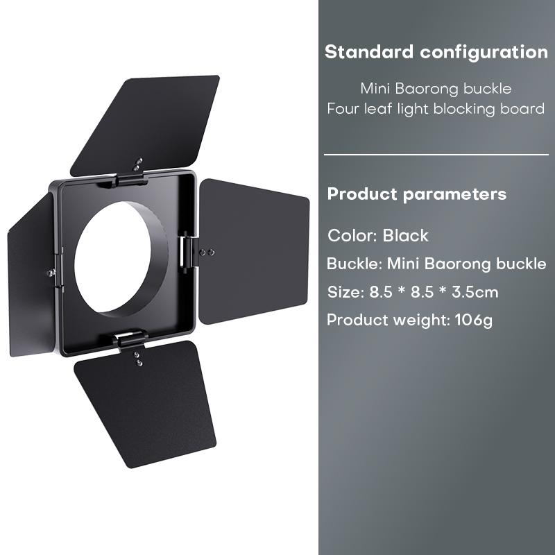 

Двухцветный COB фотосвет 80 Вт Профессиональный светодиодный видеосвет Портативный абажур Ручной заполняющий свет мини Bowens EU