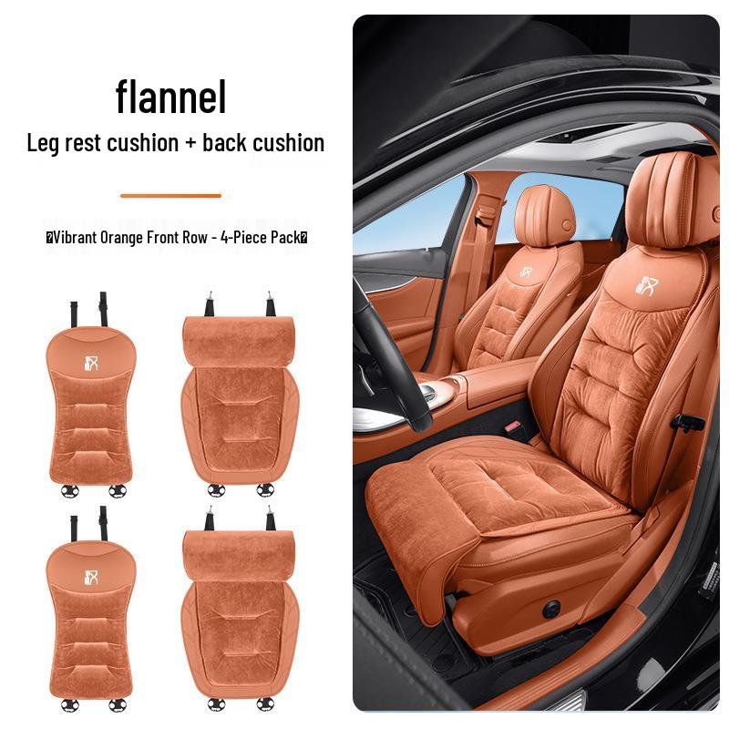 BYD Han L DM-i/EV Car Leg Support Flannel Warm Seat Cushion
