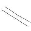 1 Pair Roof Drip Weatherstrip 75555?06080 Rubber Leakage Proof Dust Resistant Roof Weatherstrip