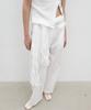 Seolan Pocket Balloon Line Pants_White