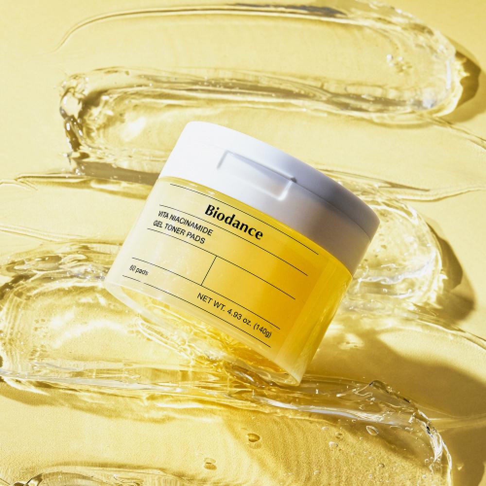 Biodance Модель гелевых тонер-пэдов Vita Niacinamide vita niacinamide gel toner pad