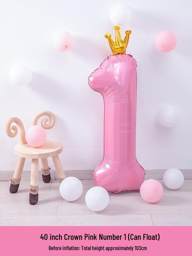 Heart-Shaped Princess Birthday Balloon Decoration for Parties