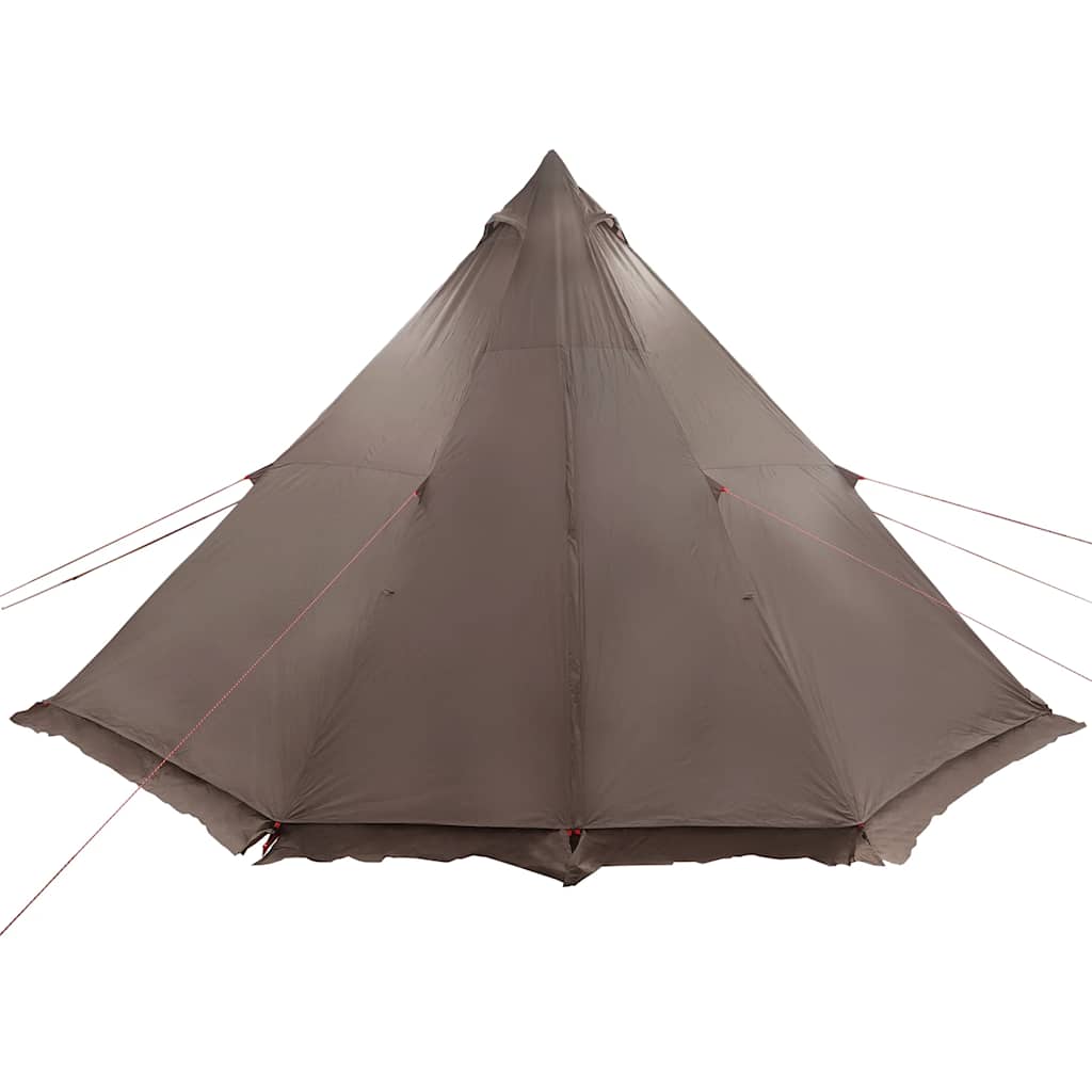 Vidaxl Tipi Family Tent, 6-Person, Brown, Waterproof