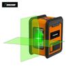Mini Laser Level: 2-Line Green Light, Strong & Thin, Auto-Winding
