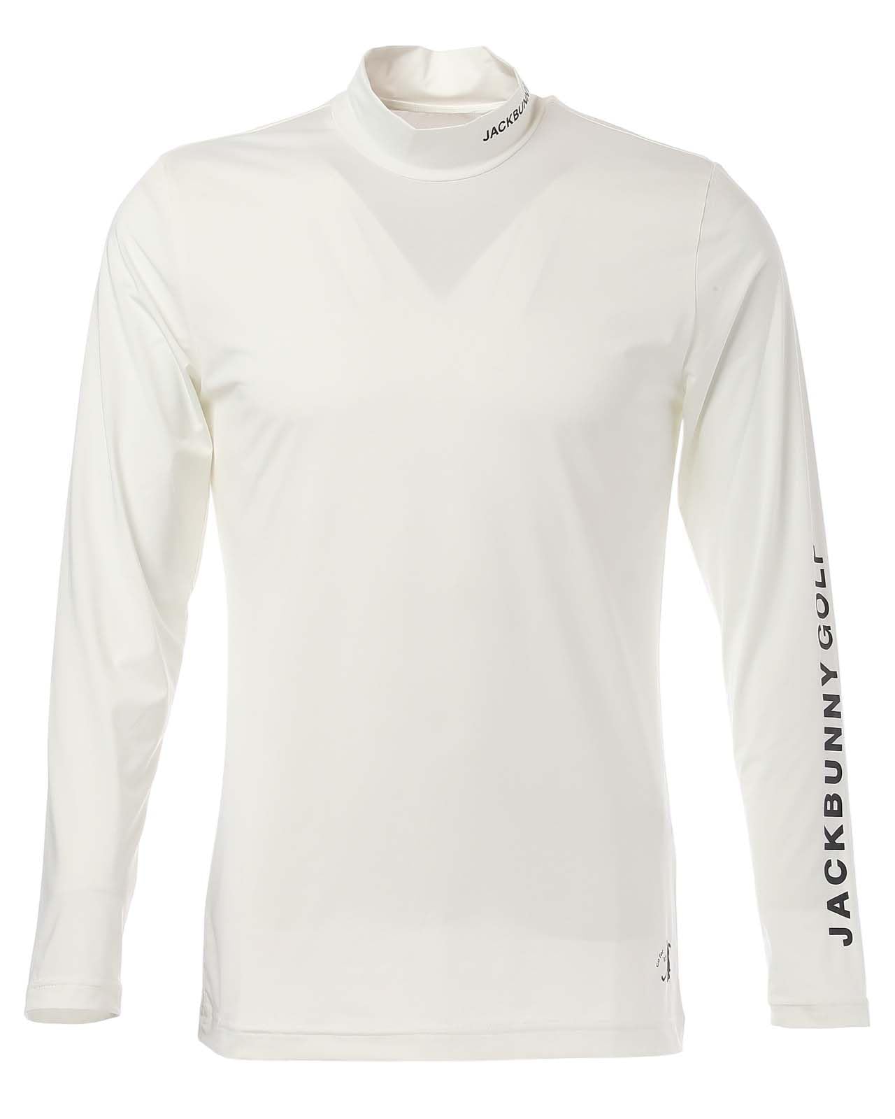 

Jack Bunny Men s Long Sleeve Mock Neck Shirt (Cool Jade: Cooling Material) / Golf / 262-5166323 030_White 4 [M]
