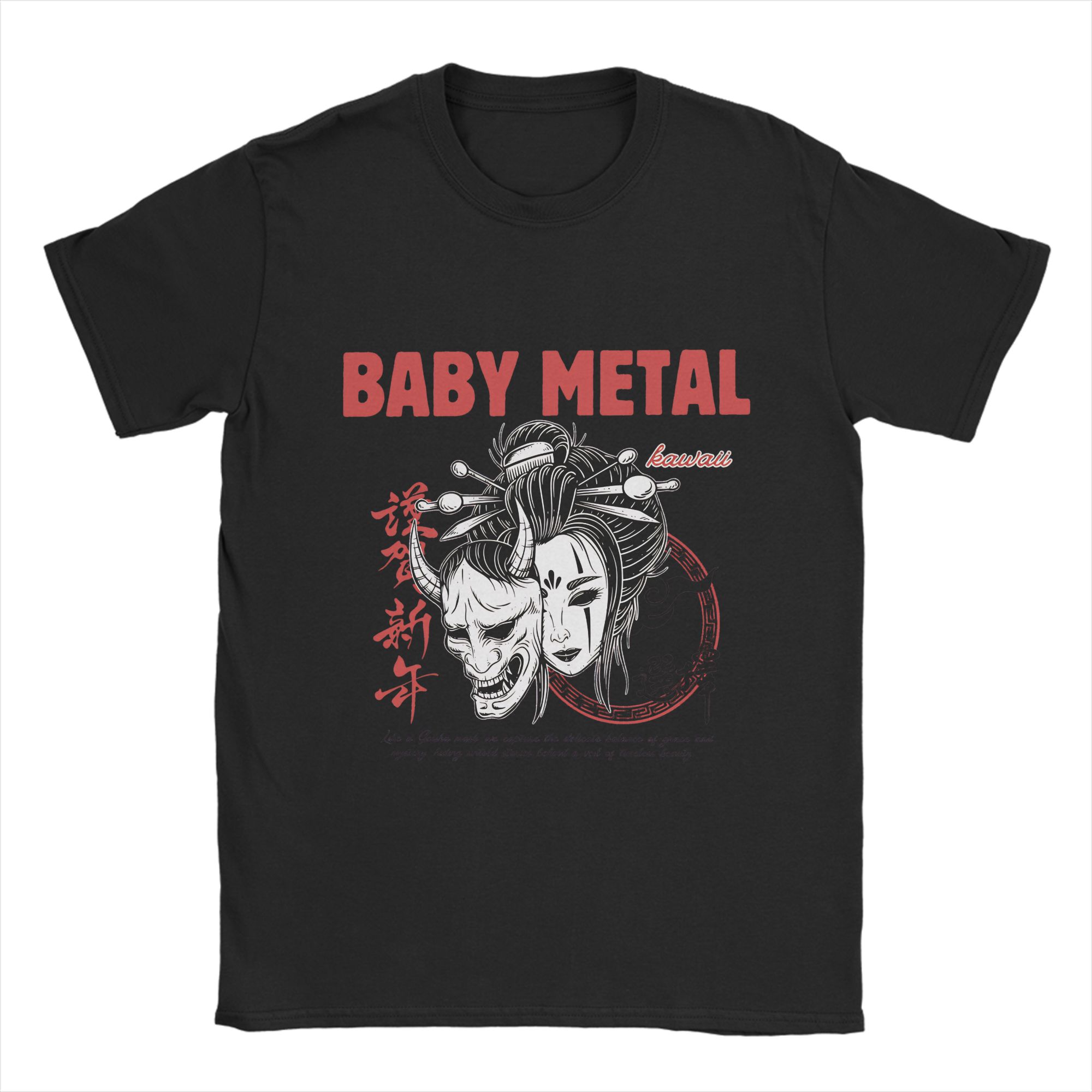 

Men T-Shirt Baby Metals Leisure 100% Cotton Tees Short Sleeve T Shirt O Neck Clothing Birthday Present - Men s Summer Cotto... S разноцветный