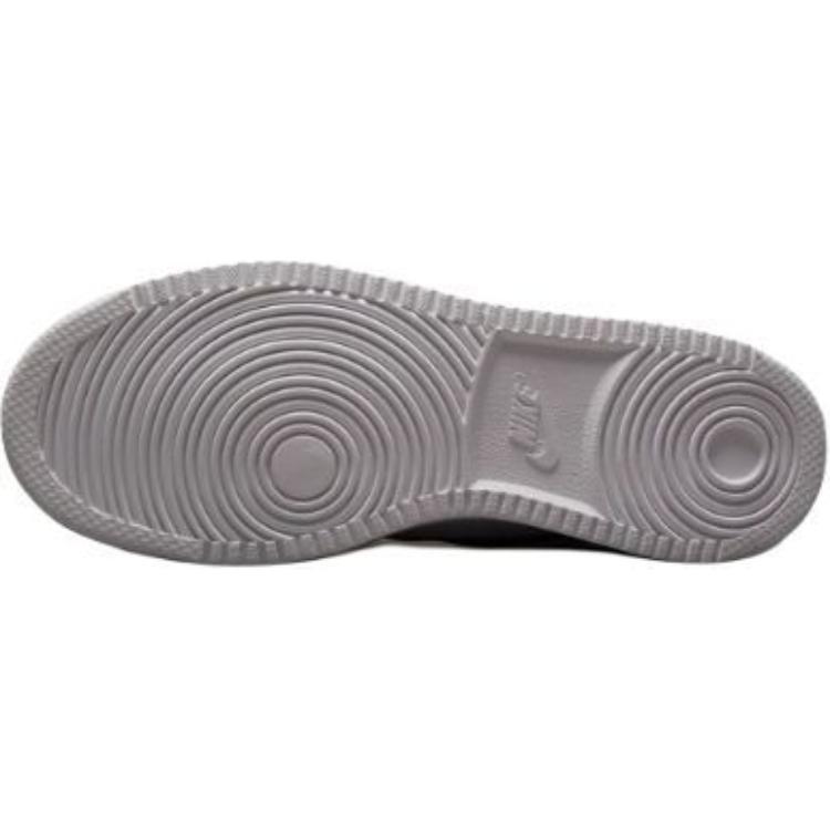 Nike Court Borough Lederstoff Bequem Vielseitig Rutschfest Stoßdämpfend Langlebig Atmungsaktiv Mid-Top Kinder-Sneaker Kinder-Sneaker 839977-101