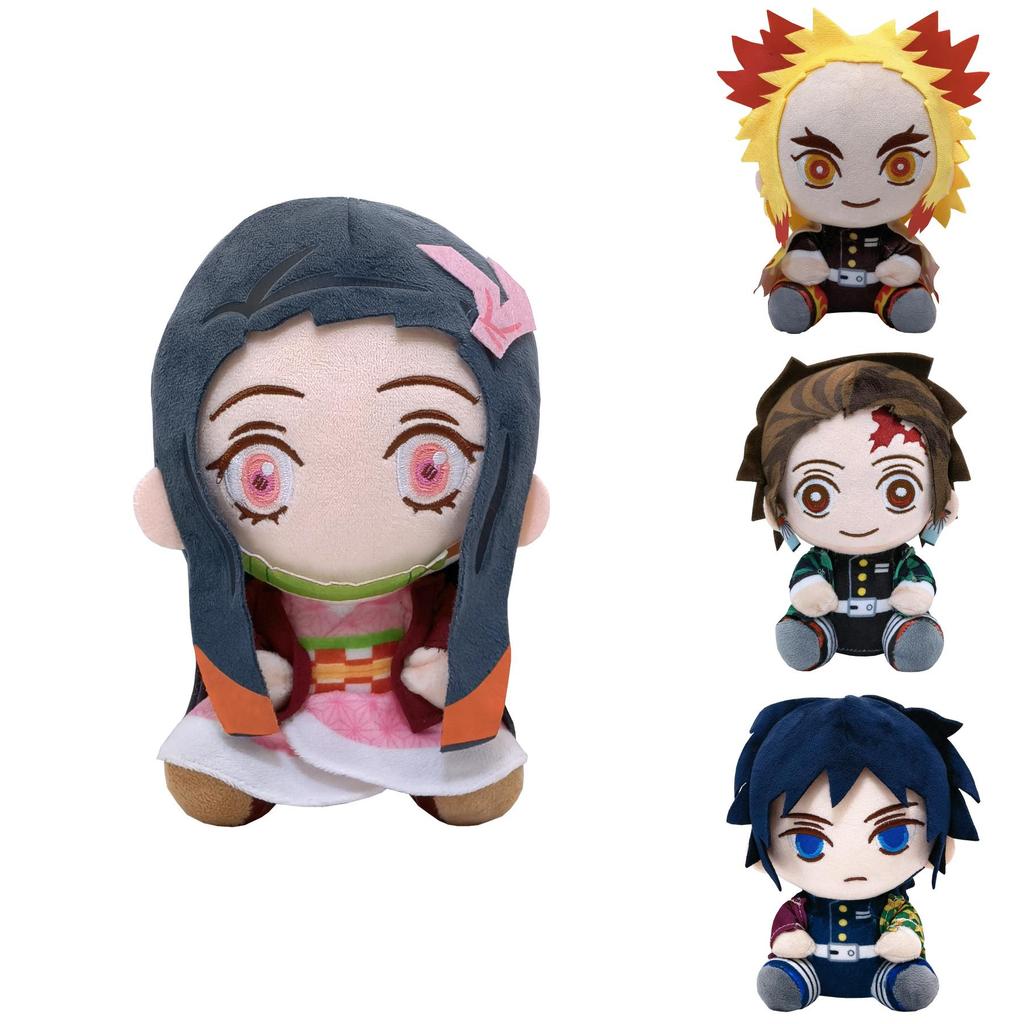Demon Slayer Blade Plushie Doll Cartoon Kawaii Anime Tanjiro Soft And Safe For Kids Great Gift