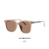 Women's Retro Square Acetate Sunglasses: Large Frame, High-End Feel, Face Slimming, Sunshade & Driving-Specific.