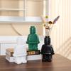 Neue Kreative Trockenblumen-Vasenprodukte Roboter Einzelport-Vase Einfügen Foyer-Dekoration Harz-Handwerk
