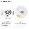 Original Charms Copper Sisterly Love Heart Series Beads Fit Bracelet Women Jewelry Making Diy Gift