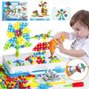 DIY Toy - Symiu - Children's Mosaic - 193 Pieces - Electric Drill - Mixed 3-6 Years
