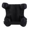 Face Down Pillow Memory Foam Sleeping Pillow Soft Comfortable Face Pillow for Home Travel Black