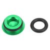 RISK Mountain Bike Crankset Dust Cover Center Shaft Cap Hollow Integrated Aluminum Alloy for Road