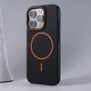 Ultrathin Simple For Magsafe Phone Case for Iphone 16 Pro Max 15 14 13 12 Matte Hit Lens Wireless Charging Hard PC Cover
