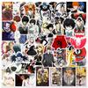 50PCS Cool Anime DEATH NOTE Stickers Classic Toy DIY Car Motorcycle Luggage Guitar Cartoon Funny Sticker Decal Toy Gift