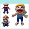 Funny Cartoon Open Mouth Boy Hand Puppet Plush Toy For Parent-child Interaction And Early Education Gift Characters)