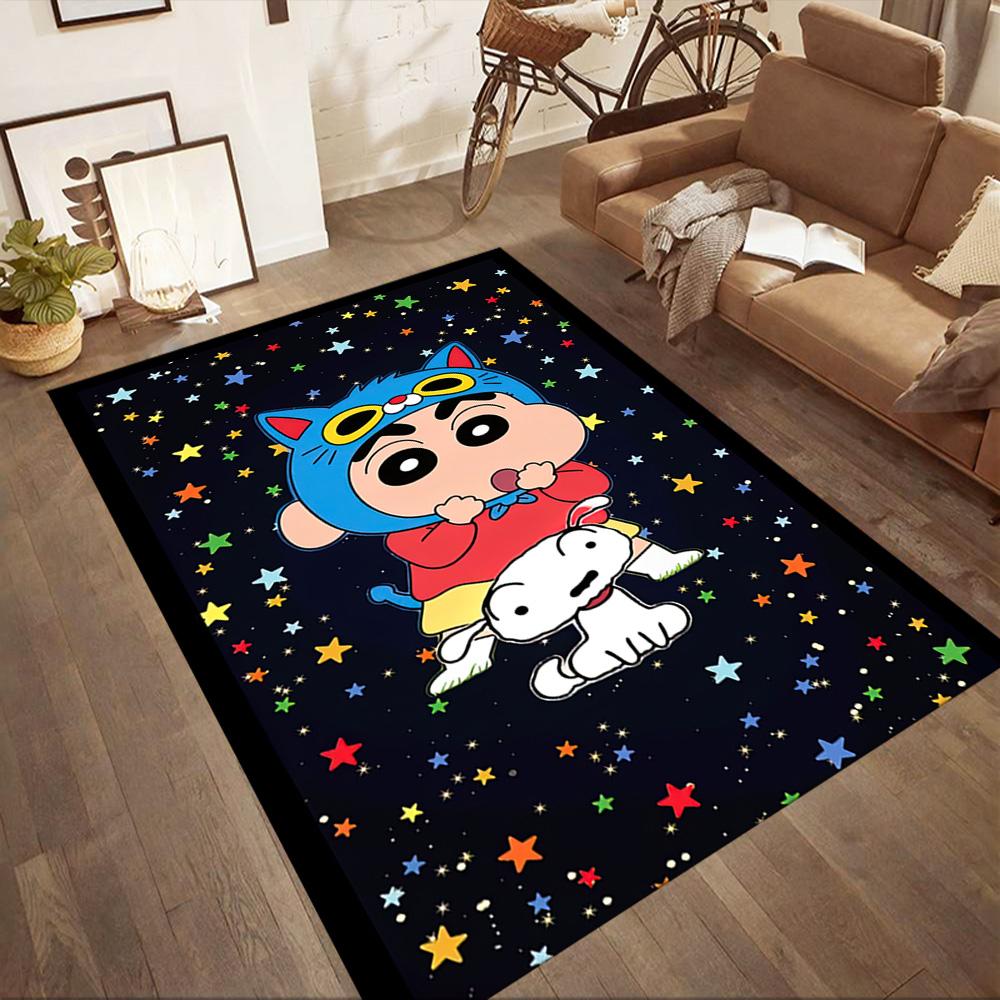 Cartoon Characters Adventure Square rugs are a great choice for living rooms, bedrooms, home décor, and as gifts.